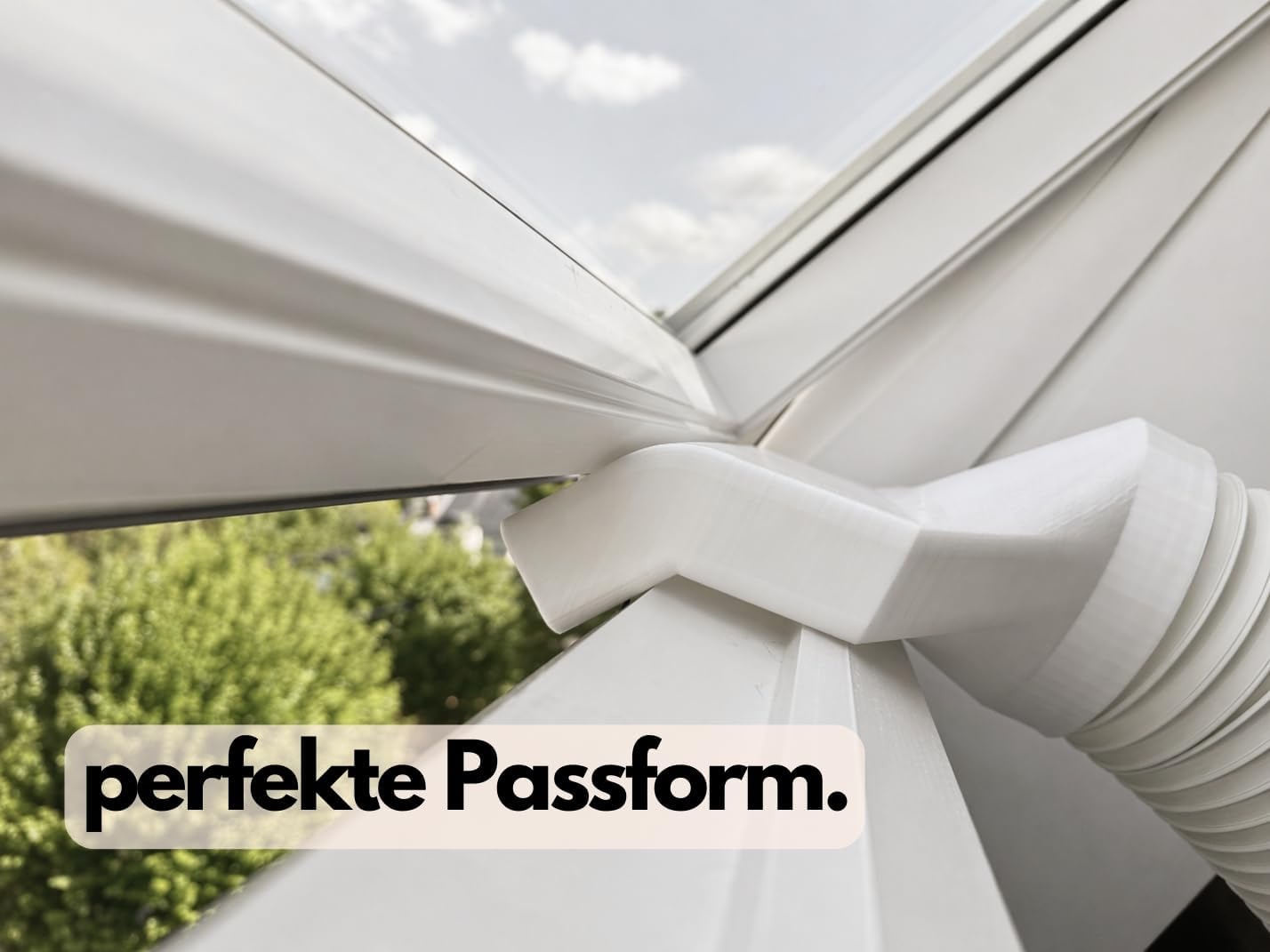 Extra breiter Dachfenster Abluft-Adapter für mobile Klimaanlagen mit 150mm Schlauch - Image 6