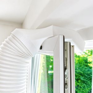 Extra breiter Kippfenster Abluft-Adapter für mobile Klimaanlagen mit 150mm Schlauch